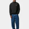 Half Zip American Script Sweatshirt Half Zip American Script Sweatshirt