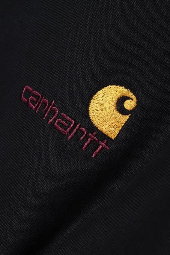 Half Zip American Script Sweatshirt Half Zip American Script Sweatshirt