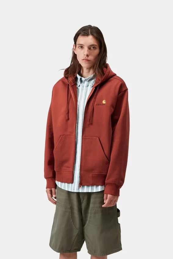 Hooded American Script Jacket Hooded American Script Jacket