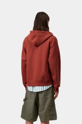 Hooded American Script Jacket