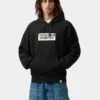 Hooded Bumper Sticker Sweatshirt