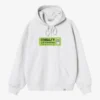 Hooded Bumper Sticker Sweatshirt