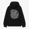 Hooded Spiral Sweatshirt