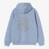Hooded Spiral Sweatshirt