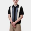 Short Sleeve Mello Stripe Knit Shirt