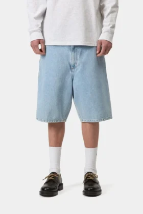 Single Knee Short – Denim