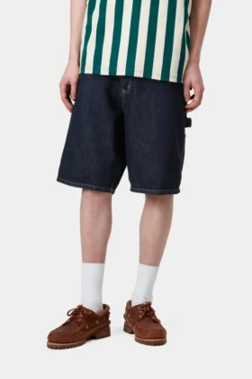 Single Knee Short – Denim