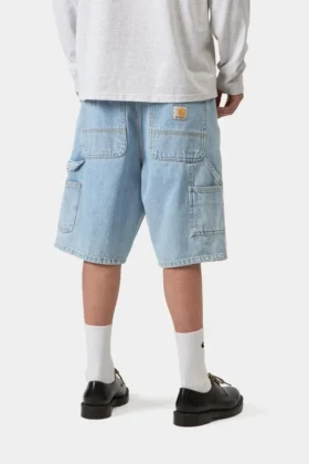 Single Knee Short – Denim