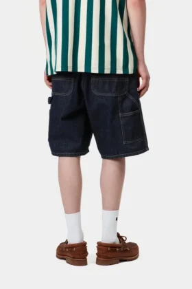 Single Knee Short – Denim