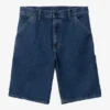 Single Knee Short – Denim