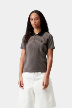 Women’s Short Sleeve Dion Stripe Polo