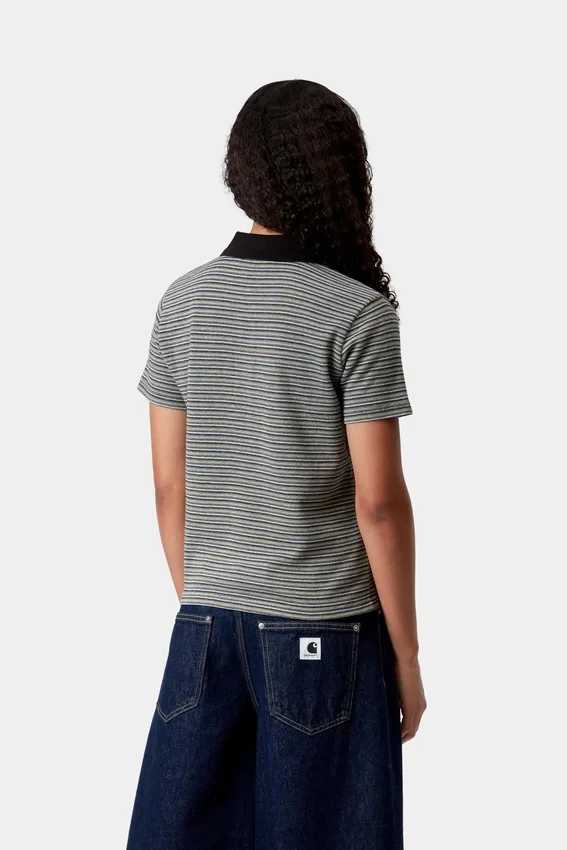 Women’s Short Sleeve Dion Stripe Polo Women’s Short Sleeve Dion Stripe Polo