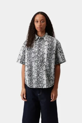 Women’s Short Sleeve Snake Camo Shirt