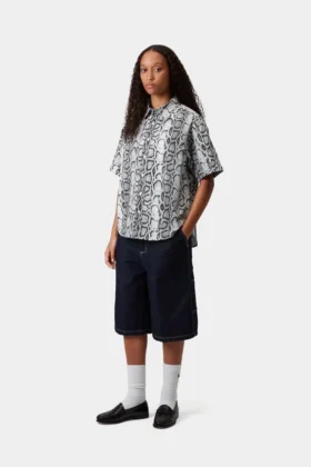 Women’s Short Sleeve Snake Camo Shirt